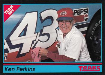 1992 Traks Team Sets #182 Ken Perkins Front