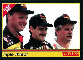 1992 Traks Team Sets #49 Triple Threat Front