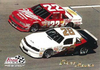 1993 Finish Line - Davey Allison #4 Davey Allison / Bobby Allison Cars Front