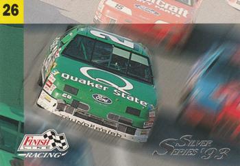 1993 Finish Line - Silver Series '93 #125 Brett Bodine's Car Front
