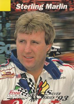 1993 Finish Line - Silver Series '93 #150 Sterling Marlin Front