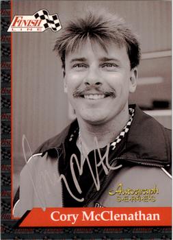 1993 Finish Line NHRA - Autographs #2 Cory McClenathan Front