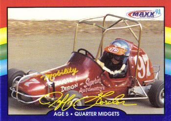 1993 Maxx Special Edition Jeff Gordon #2 Age 5, Quarter Midgets Front