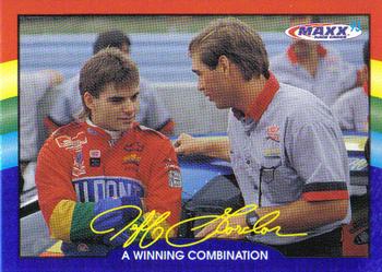 1993 Maxx Special Edition Jeff Gordon #18 A Winning Combination Front