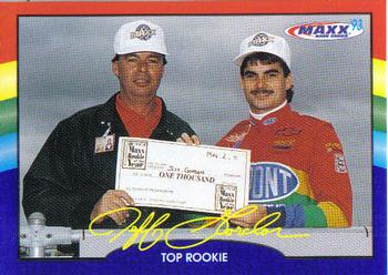 1993 Maxx Special Edition Jeff Gordon #19 Top Rookie Front