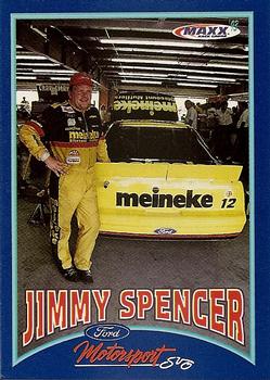 1993 Maxx Ford Motorsport #19 Jimmy Spencer Front