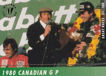 1993 Maxx Williams Racing #35 Jackie Stewart / Alan Jones Front