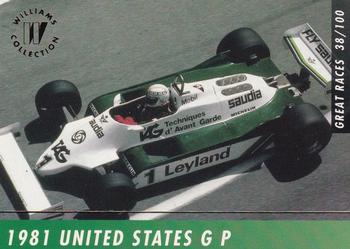 1993 Maxx Williams Racing #38 Alan Jones' Car Front