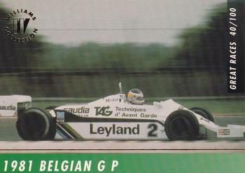 1993 Maxx Williams Racing #40 Carlos Reutemann's Car Front