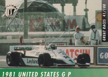 1993 Maxx Williams Racing #41 Alan Jones' Car Front