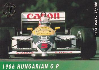 1993 Maxx Williams Racing #57 Nigel Mansell's Car Front