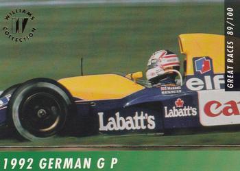 1993 Maxx Williams Racing #89 Nigel Mansell's Car Front