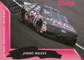 1993 Traks - First Run #52 Jimmy Means' Car Front