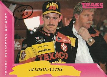 1993 Traks - First Run #69 Davey Allison / Robert Yates Front