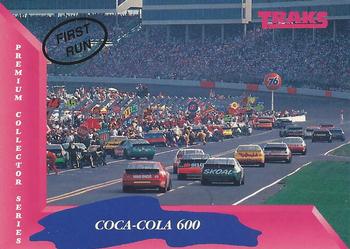 1993 Traks - First Run #147 Coca Cola 600 Front
