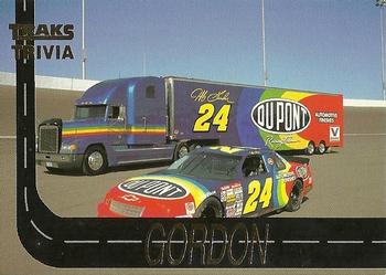 1993 Traks Trivia #38 Jeff Gordon's Car Front