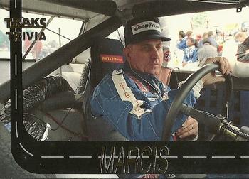 1993 Traks Trivia #42 Dave Marcis Front
