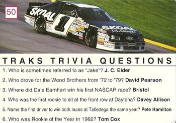 1993 Traks Trivia #50 Rick Mast Back