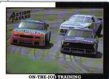 1994 Action Packed Champ and Challenger #41 Dale Earnhardt/Jeff Gordon Cars Front