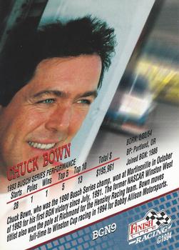 1994 Finish Line - Busch Grand National #BGN9 Chuck Bown Back