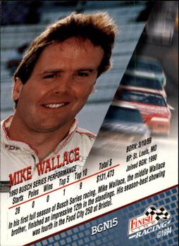 1994 Finish Line - Busch Grand National #BGN15 Mike Wallace Back