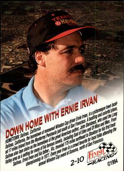 1994 Finish Line - Down Home #2 Ernie Irvan Back