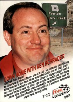1994 Finish Line - Down Home #7 Ken Schrader Back
