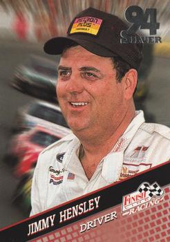 1994 Finish Line - Silver #101 Jimmy Hensley Front