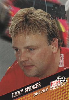 1994 Finish Line - Silver #111 Jimmy Spencer Front
