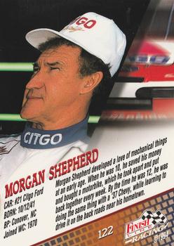 1994 Finish Line - Silver #122 Morgan Shepherd Back