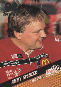 1994 Finish Line - Silver #137 Jimmy Spencer Front