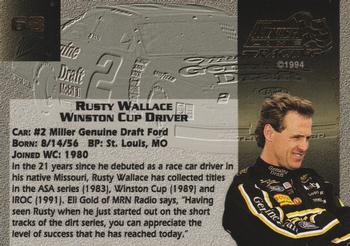 1994 Finish Line Gold #68 Rusty Wallace Back