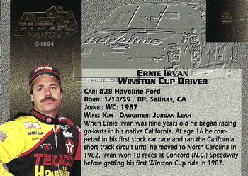 1994 Finish Line Gold #8 Ernie Irvan Back