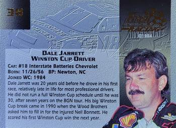 1994 Finish Line Gold - Autographs #38 Dale Jarrett Back