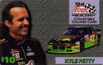 1994 Finish Line Phone Cards #NNO Kyle Petty Front