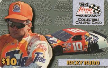 1994 Finish Line Phone Cards #NNO Ricky Rudd Front