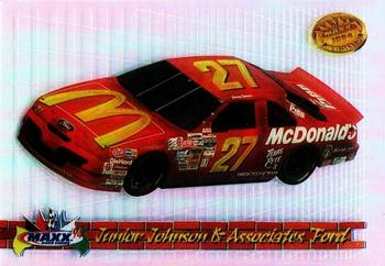 1994 Maxx Medallion #63 Junior Johnson & Associates Ford Front
