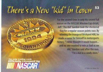1994 Maxx Medallion #53 There's a New 