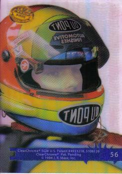 1994 Maxx Medallion #56 Jeff Gordon Back