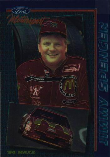 1994 Maxx Ford Motorsport #5 Jimmy Spencer Front