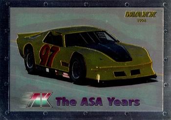 1994 Maxx Premier Plus - Alan Kulwicki #2 The ASA Years Front