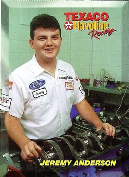 1994 Maxx Texaco Havoline Racing #25 Jeremy Anderson Front