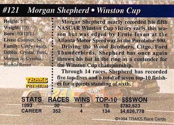 1994 Traks - First Run #121 Morgan Shepherd Back