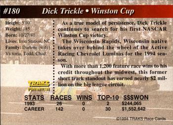 1994 Traks - First Run #180 Dick Trickle Back