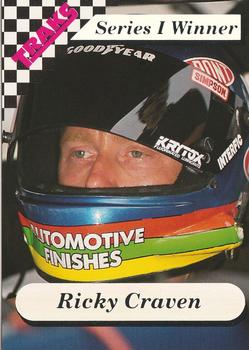 1994 Traks - Series I Winners #W15 Ricky Craven Front