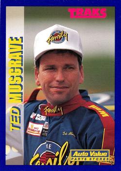 1994 Traks Auto Value #4 Ted Musgrave Front