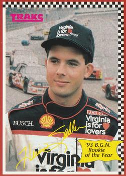 1994 Traks Hermie Sadler #9 '93 BGN Rookie of the Year Front