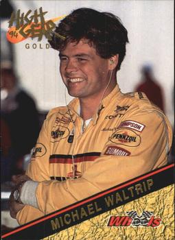 1994 Wheels High Gear - Gold #11 Michael Waltrip Front