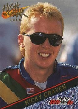 1994 Wheels High Gear - Gold #47 Ricky Craven Front