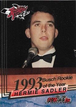 1994 Wheels High Gear - Rookie Thunder Update Platinum #101 Hermie Sadler Front
